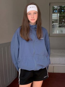 INJIACTIVE Inji Active Nylon Windbreaker Cozy Blue