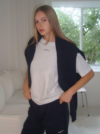 INJIACTIVE INJI Loose sized Tee Light Gray