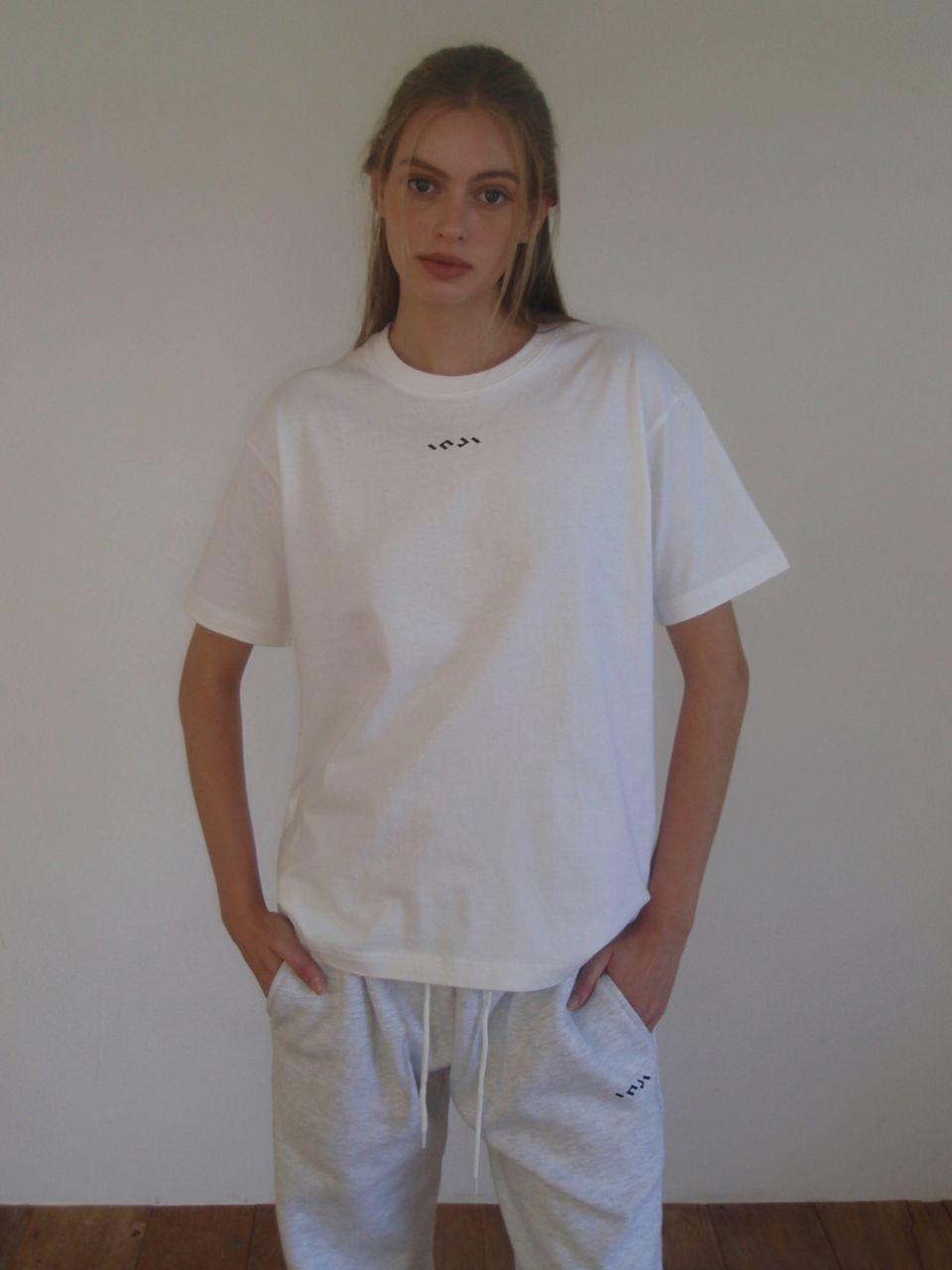 INJIACTIVE INJI Loose sized Tee White