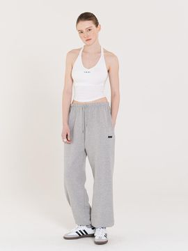 INJIACTIVE Small Logo Jogger Pants [Gray]