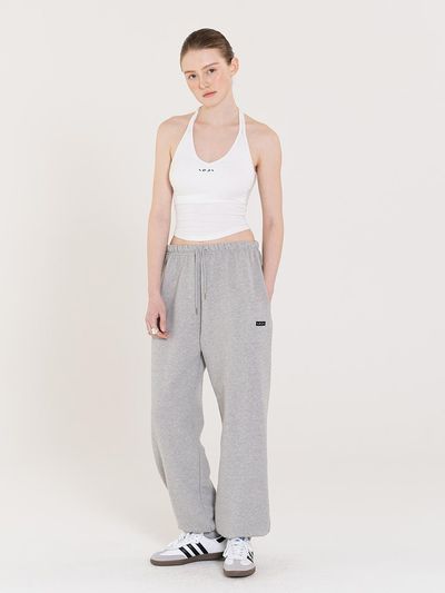 INJIACTIVE Small Logo Jogger Pants [Gray]
