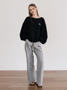 INJIACTIVE Soft Small Logo Sweatpants [Grey]