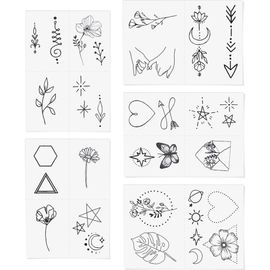 INKED by Dani INKED by Dani Fine Line Temporary Tattoos