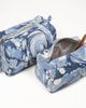 Inner Child Inner Child Ocean Wave Hand Marbled Cosmetic Bag - 2
