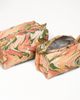 Inner Child Inner Child Peony Bloom Hand Marbled Cosmetic Bag - 2