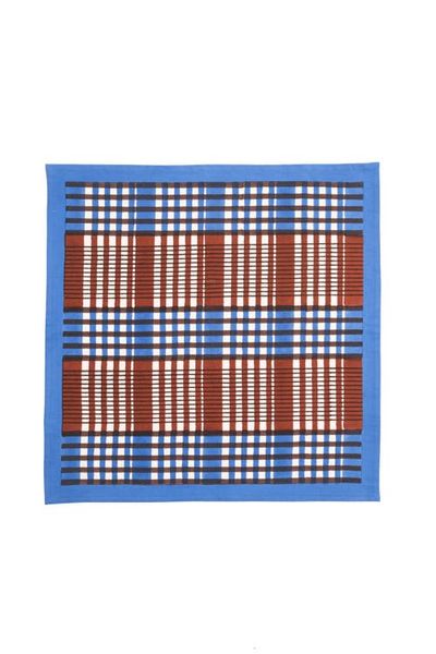 Inner Child Inner Child Shetland Plaid Blockprint Napkins - Set of 4