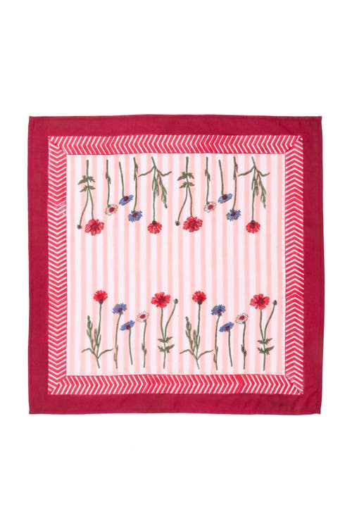 Inner Child Inner Child Wildflower Blockprint Napkins - Set of 4