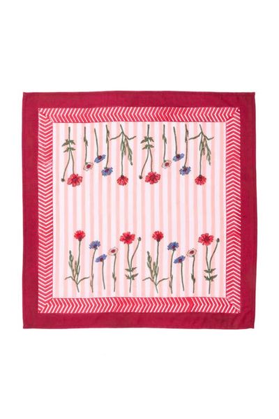 Inner Child Inner Child Wildflower Blockprint Napkins - Set of 4