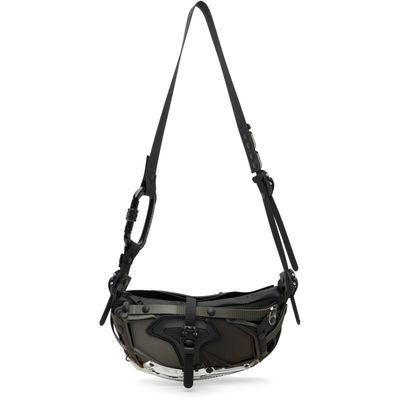 Innerraum Innerraum Black & Silver Object I30 Crossbody Bag