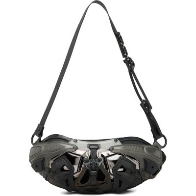 Innerraum Innerraum Black & Silver Object I82 Crossbody Bag
