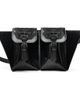 Innerraum Innerraum Black Object U02 Double Pocket Crossbody Bag - 1