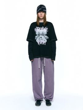 INSILENCE WOMEN Volume Curved Denim - Purple