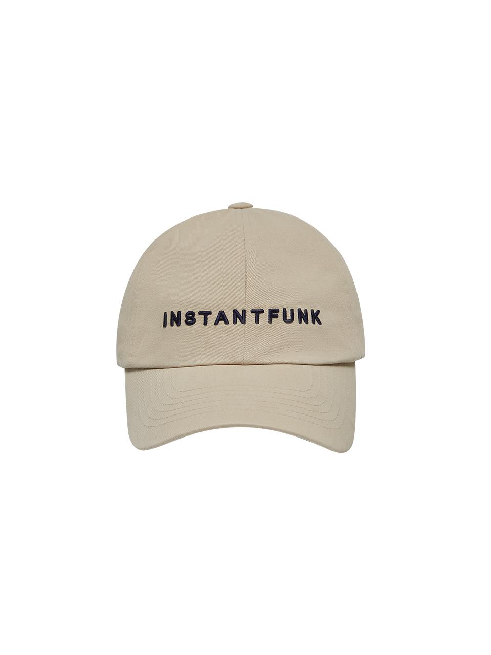 INSTANTFUNK Basic logo ball cap