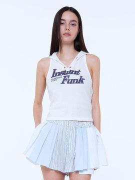 INSTANTFUNK Pleated Shorts [Blue]