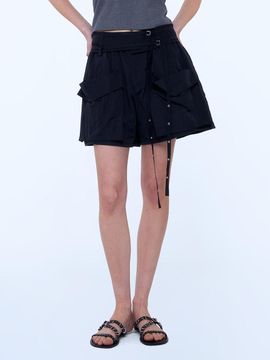 INSTANTFUNK Pocket Nylon Shorts [Black]
