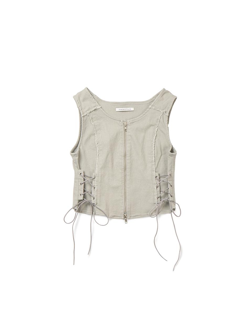INSTANTFUNK Summer Vest [Beige]