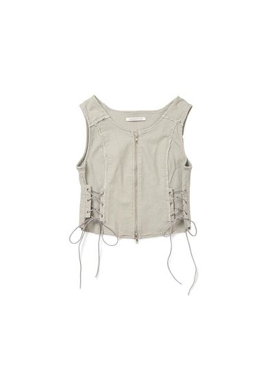 INSTANTFUNK Summer Vest [Beige]