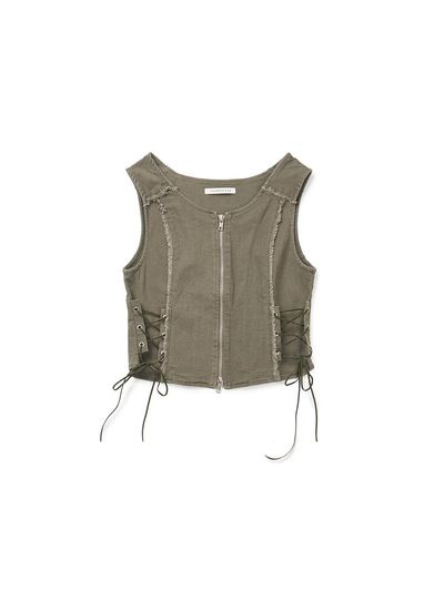 INSTANTFUNK Summer Vest [Khaki]