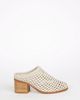 Intentionally Blank Caps Heeled Mules - 1