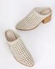 Intentionally Blank Caps Heeled Mules - 2