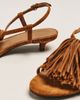 Intentionally Blank Chaperone Fringe Strappy Sandals - 3