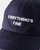 Intentionally Blank Everything's Fine Baseball Cap - 3