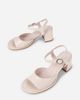 Intentionally Blank Intentionally Blank Astro Heeled Sandal in Cream, Women's at Urban Outfitters - 3
