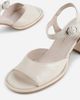 Intentionally Blank Intentionally Blank Astro Heeled Sandal in Cream, Women's at Urban Outfitters - 4