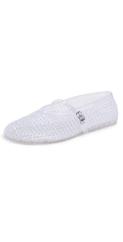 Intentionally Blank Intentionally Blank Classy Jelly Flats Crystal
