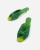 Intentionally Blank Intentionally Blank Curfew Kitten Satin Heel in Grass, Women's at Urban Outfitters - 2