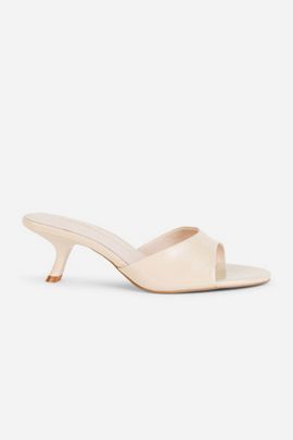 Intentionally Blank Intentionally Blank Given Mule Heel in Cream, Women's at Urban Outfitters