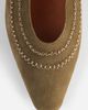 Intentionally Blank Intentionally Blank Lofty Snipped Toe Ballet Flat in Khaki, Women's at Urban Outfitters - 5