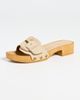 Intentionally Blank Intentionally Blank Mar Suede Clogs Taupe - 2