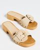 Intentionally Blank Intentionally Blank Mar Suede Clogs Taupe - 5