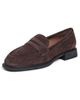 Intentionally Blank Intentionally Blank Marblehead Loafers Chocolate 5 - 1