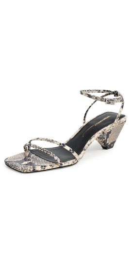 Intentionally Blank Intentionally Blank Pretty Please Strappy Heels Black White