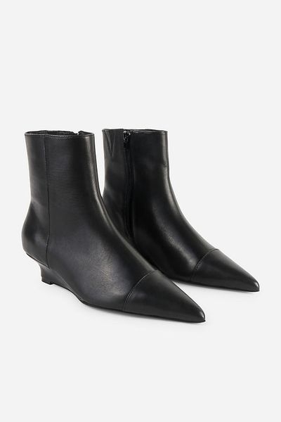Intentionally Blank Lexicon Kitten Heel Boots