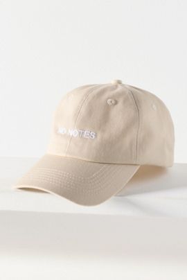 Intentionally Blank No Notes Baseball Cap