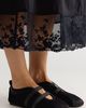 Intentionally Blank Sporty Suede Slip-On Ballet Flats - 1
