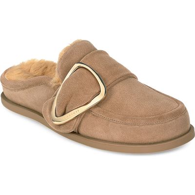 INUIKII INUIKII Buckle Genuine Shearling Mule