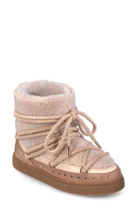 INUIKII INUIKII Curly Rock Genuine Shearling Sneaker Boot