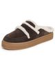 Inuikii Inuikii Wool Mules Dark Brown - 1