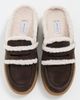 Inuikii Inuikii Wool Mules Dark Brown - 5