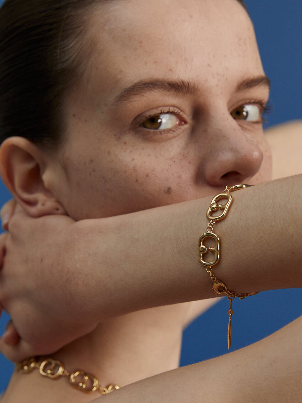 Invisible collage Lid Logo Bracelet