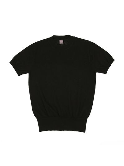 IOLO Hole Pattern Crewneck Top Black