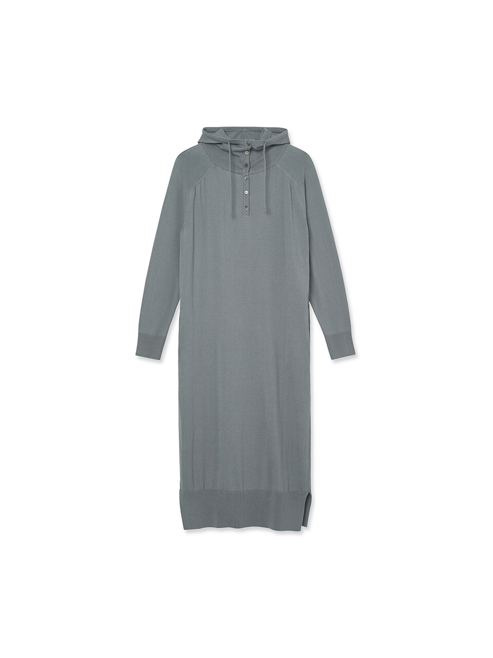 IOLO Organic Hoodie Dress _ Grey