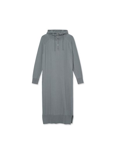 IOLO Organic Hoodie Dress _ Grey