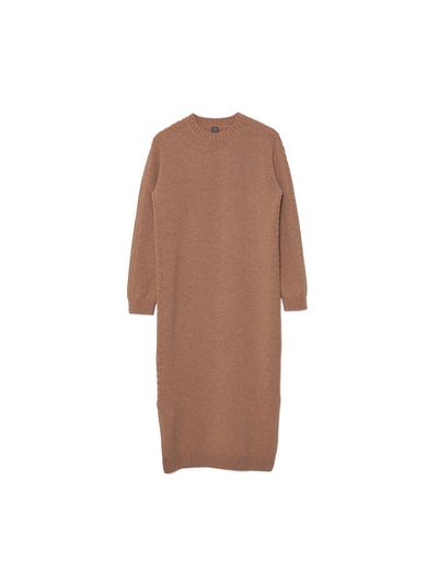 IOLO Round Neck Dress Beige