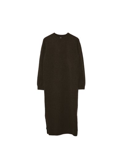 IOLO Round Neck Dress Khaki
