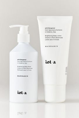 iota Brightening Body Wash and Brightening Body Lotion